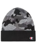 Logo Cuff Beanie In Gray/Black - thumbnail