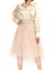 Metallic Tulle Skirt In Twinkle Star - thumbnail