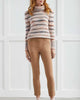 Pull On Ankle Pant In Cinnamon - thumbnail