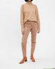 Olivia Slim Ankle Pants In Butter Rum - thumbnail
