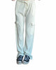 Octavia Cargo Pants In Cream - thumbnail