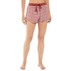 Mia Stripe Short In Red - thumbnail