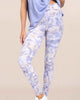 Ocean Tie-Dye High-Waist Legging In Purple - thumbnail