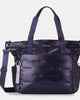 Puffer Tote Bag In Deep Blue - thumbnail