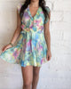 Painted Sky Dress In Greenyellow - thumbnail