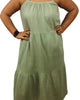 On My Way Maxi Dress In Sage Green - thumbnail