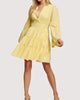 Picking Daisies Mini Dress In Butter - thumbnail