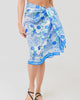 Printed Sarong In Floral Medallion - thumbnail
