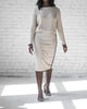 Riko Skirt In Oatmeal - thumbnail