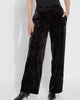 Shay Crushed St Velvet Suit Pant In Double Espresso - thumbnail