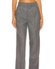 Roen Pant In Grey And White Pinstripe - thumbnail