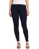 Ricki Mid Rise Legging In Navy - thumbnail