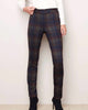 Reversible Plaid Pant In Marine/Navy - thumbnail