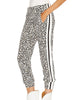 Side Stripe Jog Pant In Baby Leopard/Offset Stripe - thumbnail