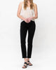 Slim Fit Jean In Black - thumbnail