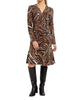 Side Zip Dress In Black/Multi - thumbnail