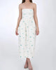 Rozie Dress In Ivory - thumbnail