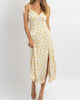 Saturday Sun Midi Dress In White - thumbnail