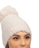 Snow Drift Beanie In White Traditional - thumbnail