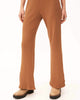 Sure Shot Side Slit Pant In Caramel - thumbnail