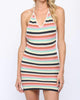 Tie Back Sweater Dress In Multi - thumbnail