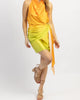 South Beach Mini Dress In Multi-Orange - thumbnail