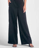 Wide Leg Elastic Pant In Black - thumbnail