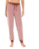 Twilight Stripe Jogger In Red - thumbnail