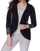 Tweed Signature Wrap In Black/Stone - thumbnail