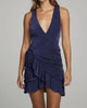 Westside Mini Dress In Dark Denim - thumbnail