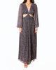Yvonne Long Sleeve Maxi Dress In Ozark - thumbnail