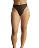 Women'S Haze Fishnet High Leg Bikini Bottom In Black - thumbnail