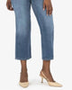 Charlotte High Rise Culotte In Dark Stone Base Wash - thumbnail