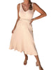 Yolanda Knit Dress in Cream - thumbnail