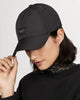 Addison Adjustable Strap Patch Logo Baseball Cap In Black - thumbnail