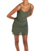 Alzette Huawei Dress In Olive - thumbnail