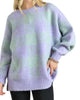 Check Tunic Sweater in Blue - thumbnail