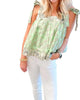 Napa Blouse in Dusty Jade - thumbnail