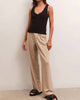 Avala V-Neck Rib Tank in Black - thumbnail