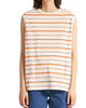 Lydia Stripe Top in Dusty Orange - thumbnail