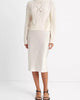 Fringe Cable Sweater in Cream - thumbnail