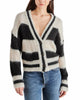 Becca Cardigan Sleeve in Black And Grey - thumbnail