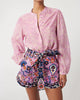 Gardenia Blouse in Stencil Rose - thumbnail
