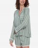 Short Pj Set in Forest Green - thumbnail