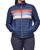 Women's Fuego Down Jacket in Ink/Rosewood - thumbnail