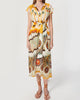 Nubia Maxi Dress in Petal Skin Yellow - thumbnail