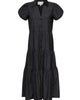 Women's Havana Midi Dress In Washed Black - thumbnail