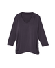 Xendra 3/4 Sleeve Top with Shirring - thumbnail