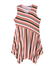 Reno Sleveless A-line Sharkbite Hem Knit Dress - thumbnail