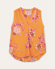 Aspen Sleeveless Floral Print Blouse - thumbnail